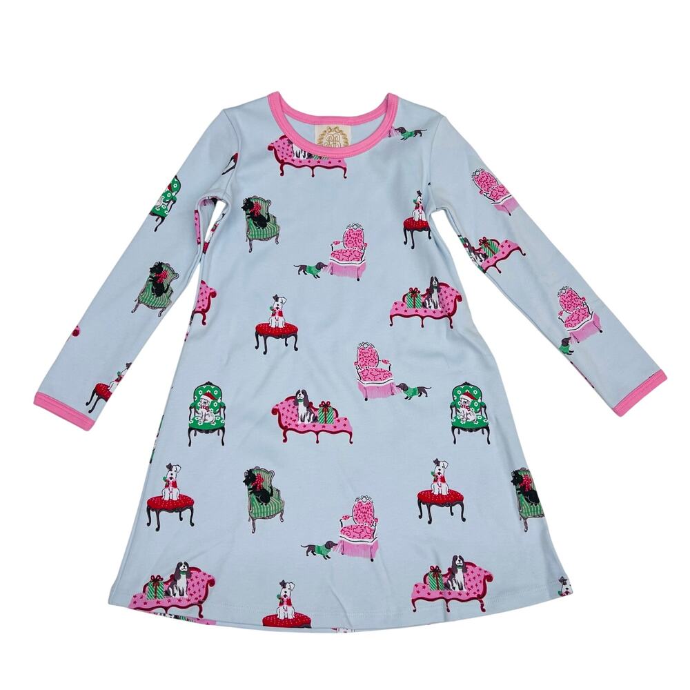 NWT TBBC Size 6 Polly Play Dress in Puppy Paw-ty